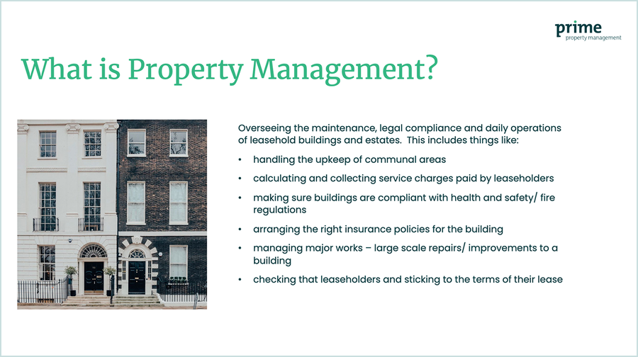 Property Management prep